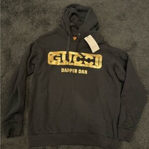 Dapper Dan x Gucci Hoodie Size small